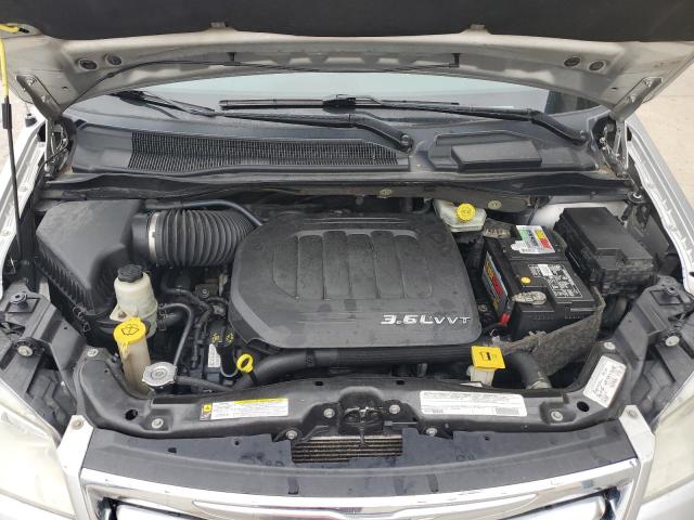 2C4RC1CG9CR362674 - 2012 CHRYSLER TOWN & COU TOURING L SILVER photo 12