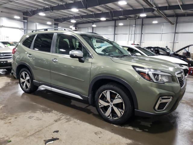 JF2SKAWC9KH545422 - 2019 SUBARU FORESTER TOURING GREEN photo 4