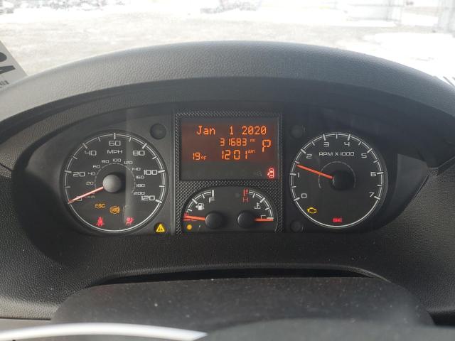 3C6TRVDG9KE531674 - 2019 RAM PROMASTER 2500 HIGH WHITE photo 9