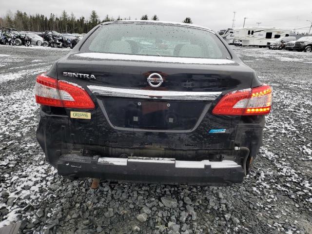 3N1AB7AP1DL670493 - 2013 NISSAN SENTRA S BLACK photo 6