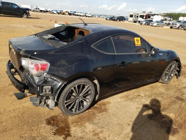 JF1ZNAA16D2715550 - 2013 TOYOTA SCION FR-S BLACK photo 3