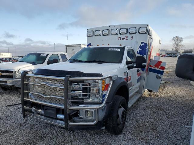 1FDUF4HT0HDA02725 - 2017 FORD F450 SUPER DUTY WHITE photo 1