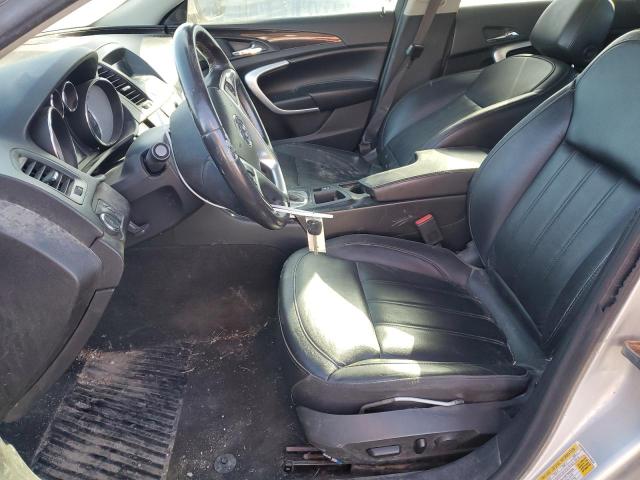 2G4GR5EK3C9143834 - 2012 BUICK REGAL SILVER photo 7