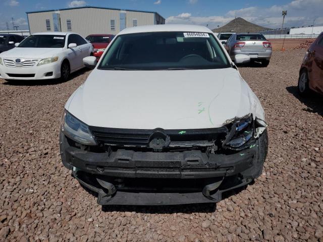 3VWDZ7AJ8BM369239 - 2011 VOLKSWAGEN JETTA SE WHITE photo 5