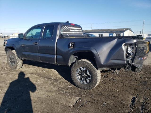 5TFSX5EN0HX054987 - 2017 TOYOTA TACOMA ACCESS CAB GRAY photo 2