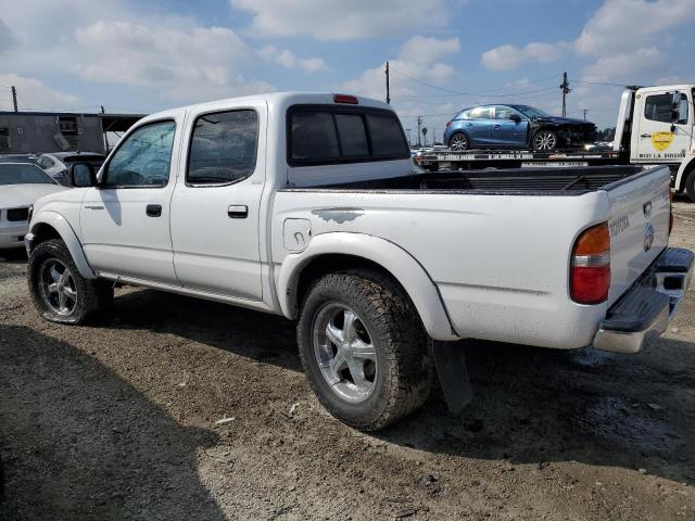 5TEGM92NX1Z818773 - 2001 TOYOTA TACOMA DOUBLE CAB PRERUNNER WHITE photo 2