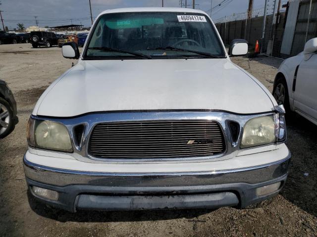 5TEGM92NX1Z818773 - 2001 TOYOTA TACOMA DOUBLE CAB PRERUNNER WHITE photo 5