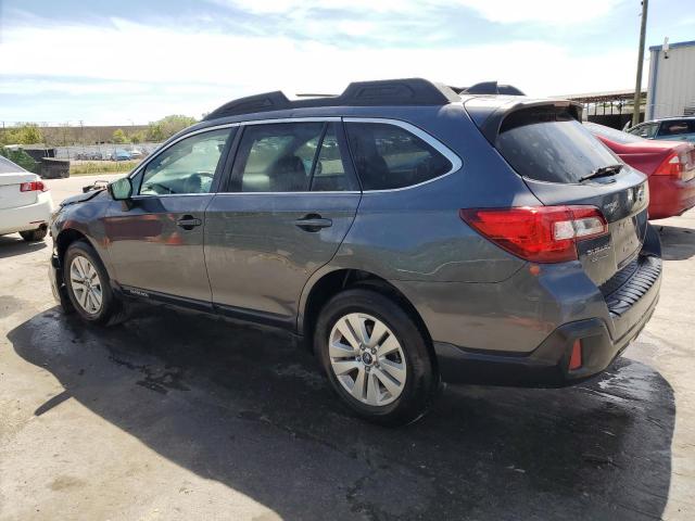 4S4BSAFC3K3207280 - 2019 SUBARU OUTBACK 2.5I PREMIUM GRAY photo 2