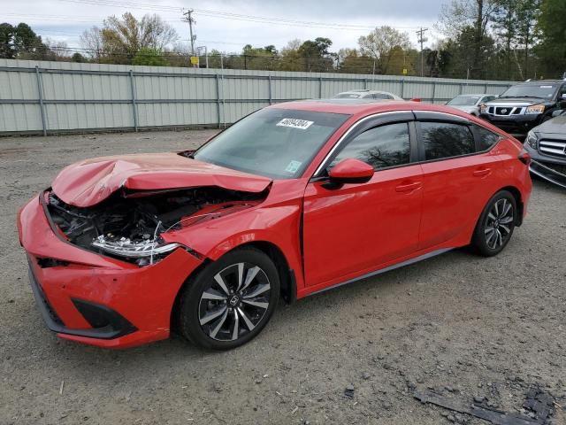 19XFL1H74NE011249 - 2022 HONDA CIVIC EXL Qırmızı foto 1