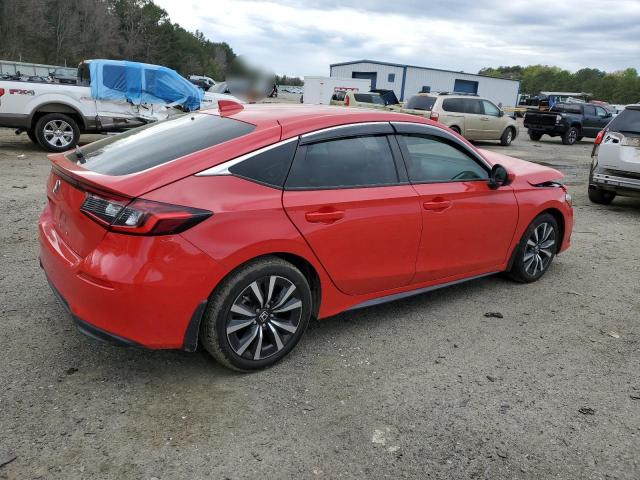 19XFL1H74NE011249 - 2022 HONDA CIVIC EXL RED photo 3