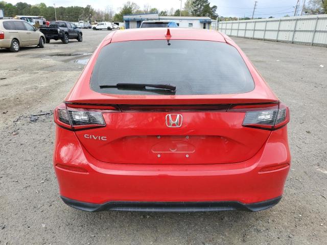 19XFL1H74NE011249 - 2022 HONDA CIVIC EXL RED photo 6