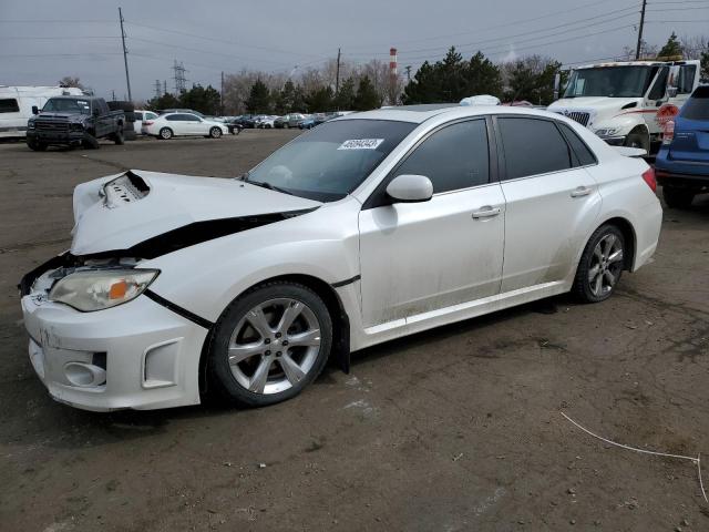 JF1GV7F64EG003749 - 2014 SUBARU IMPREZA WRX WHITE photo 1