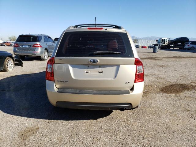 KNAFG525777055636 - 2007 KIA RONDO BASE TAN photo 6