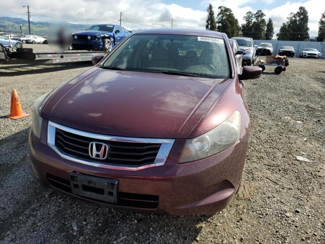 1HGCP26339A068968 - 2009 HONDA ACCORD LX BURGUNDY photo 5