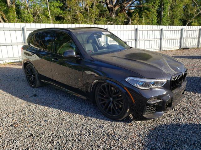 5UXJU4C03N9J83181 - 2022 BMW X5 M50I BLACK photo 4