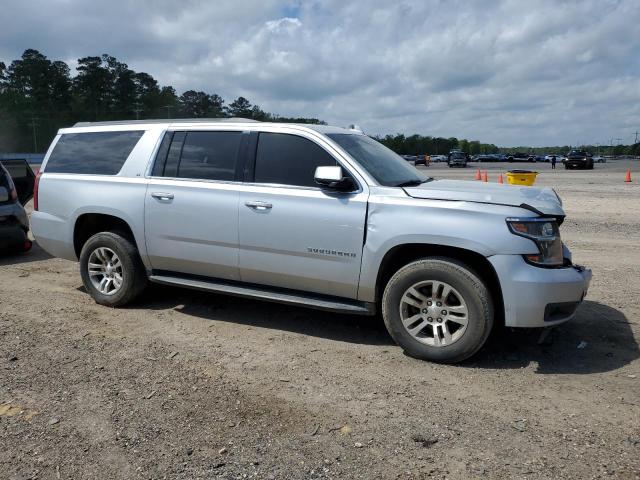 1GNSCHKC7HR180145 - 2017 CHEVROLET SUBURBAN C1500 LT SILVER photo 4