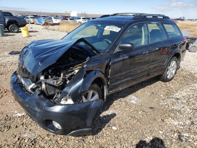 4S4BP61C567318000 - 2006 SUBARU LEGACY OUTBACK 2.5I BLACK photo 1