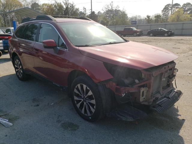 4S4BSANC7H3234136 - 2017 SUBARU OUTBACK 2.5I LIMITED MAROON photo 4