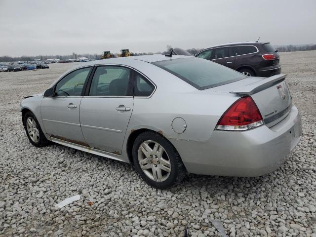 2G1WG5EK2B1275463 - 2011 CHEVROLET IMPALA LT SILVER photo 2