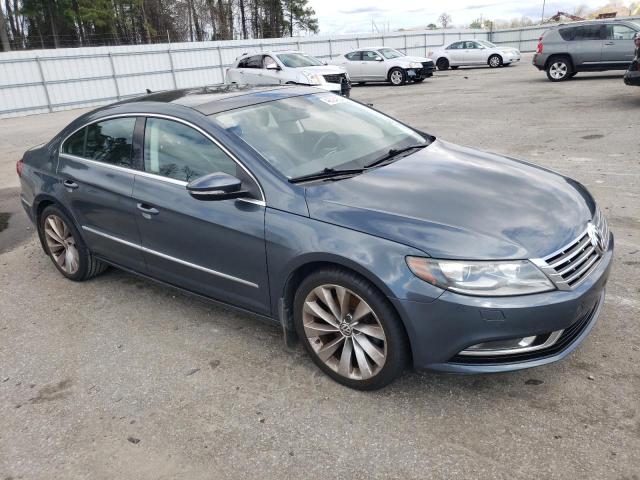 WVWHU7AN9DE500757 - 2013 VOLKSWAGEN CC LUXURY GRAY photo 4