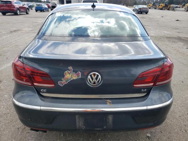 WVWHU7AN9DE500757 - 2013 VOLKSWAGEN CC LUXURY GRAY photo 6