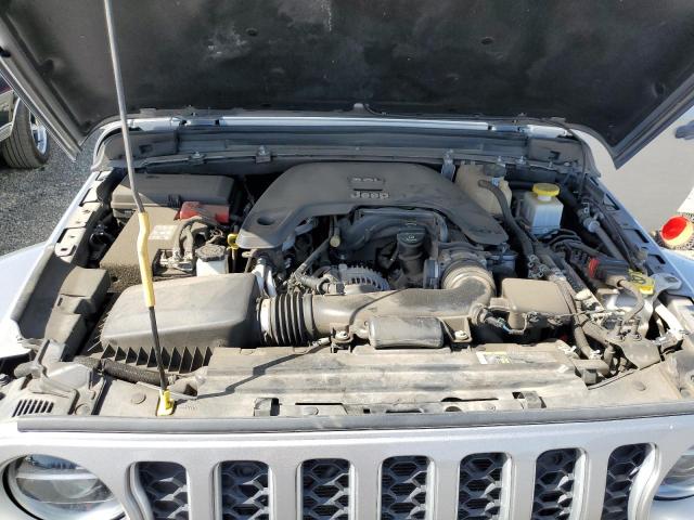 1C6HJTFG7LL137002 - 2020 JEEP GLADIATOR OVERLAND SILVER photo 11