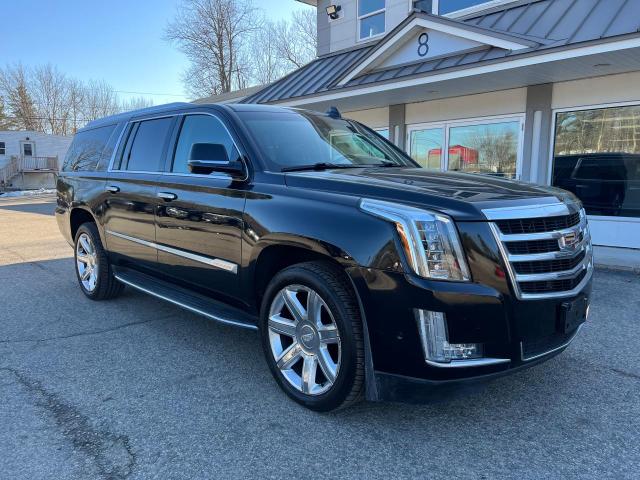 1GYS4HKJ3JR313178 - 2018 CADILLAC ESCALADE ESV LUXURY BLACK photo 1