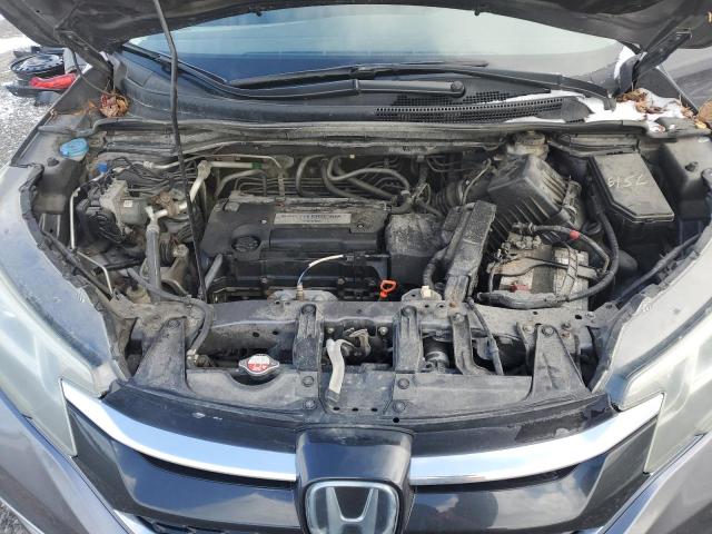 5J6RM4H93FL803490 - 2015 HONDA CR-V TOURING GRAY photo 12