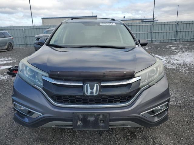 5J6RM4H93FL803490 - 2015 HONDA CR-V TOURING GRAY photo 5