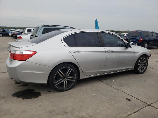 1HGCR2F55EA068007 - 2014 HONDA ACCORD SPORT SILVER photo 3