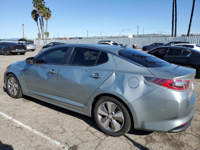 KNAGN4AD5G5093875 - 2016 KIA OPTIMA HYBRID SILVER photo 2