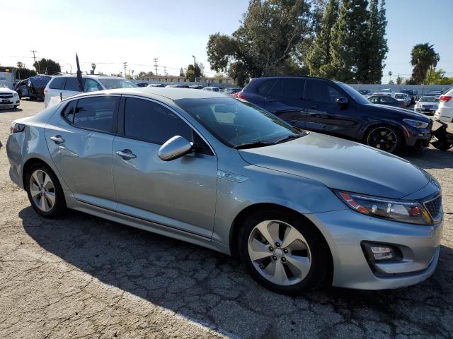 KNAGN4AD5G5093875 - 2016 KIA OPTIMA HYBRID SILVER photo 4