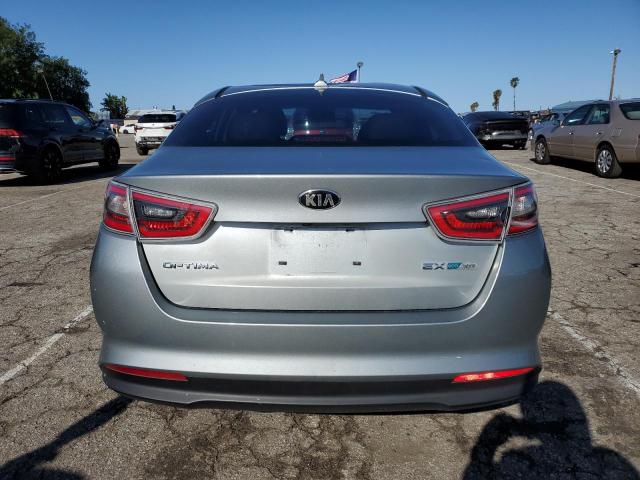 KNAGN4AD5G5093875 - 2016 KIA OPTIMA HYBRID SILVER photo 6