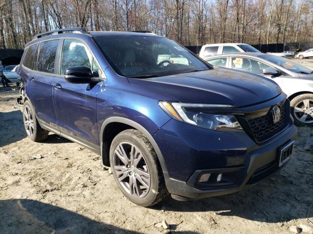 5FNYF8H56LB015107 - 2020 HONDA PASSPORT EXL Mavi foto 4