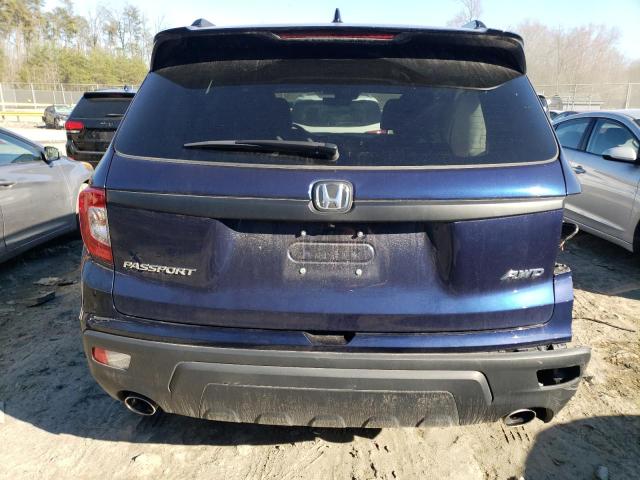 5FNYF8H56LB015107 - 2020 HONDA PASSPORT EXL Mavi foto 6