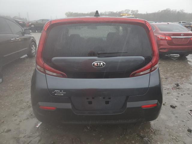 KNDJ23AUXL7004070 - 2020 KIA SOUL LX GRAY photo 6