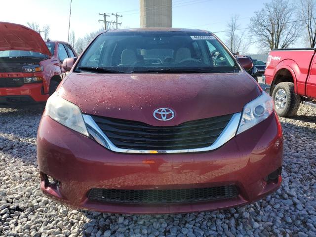 5TDKK3DCXBS023844 - 2011 TOYOTA SIENNA LE BURGUNDY photo 5