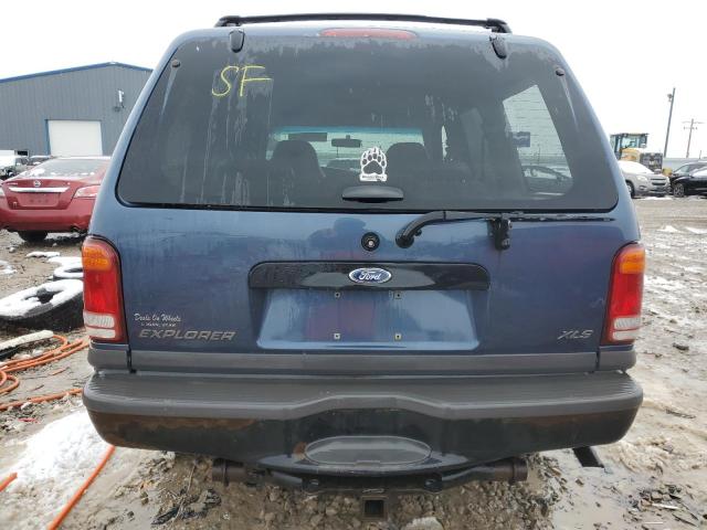 1FMZU72E71UB60539 - 2001 FORD EXPLORER XLS BLUE photo 6