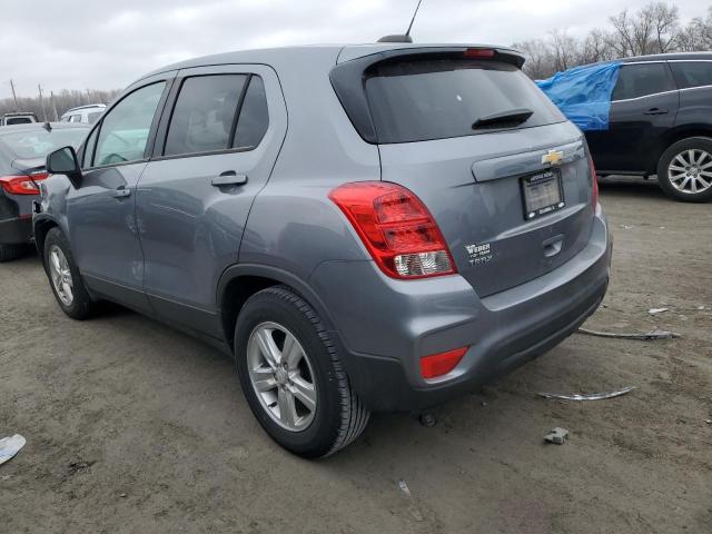 3GNCJKSB2LL177927 - 2020 CHEVROLET TRAX LS GRAY photo 2