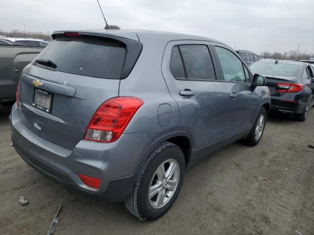 3GNCJKSB2LL177927 - 2020 CHEVROLET TRAX LS GRAY photo 3