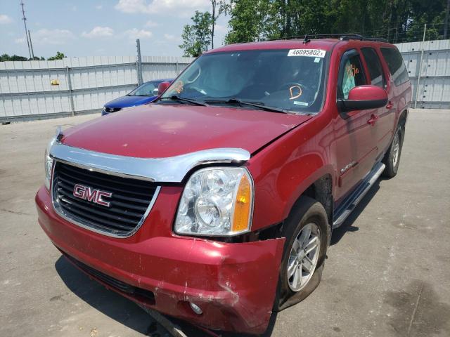 1GKS2KE74DR352704 - 2013 GMC YUKON XL K1500 SLT RED photo 2