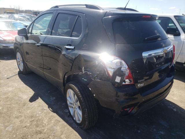 3GNCJMSBXLL204867 - 2020 CHEVROLET TRAX PREMIER BLACK photo 2