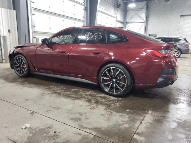 WBA73AV00PFP24134 - 2023 BMW 430XI GRAN COUPE BURGUNDY photo 2