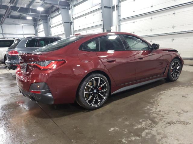 WBA73AV00PFP24134 - 2023 BMW 430XI GRAN COUPE BURGUNDY photo 3