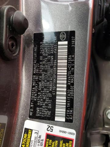 4T1G11AK9PU087994 - 2023 TOYOTA CAMRY SE NIGHT SHADE GRAY photo 13