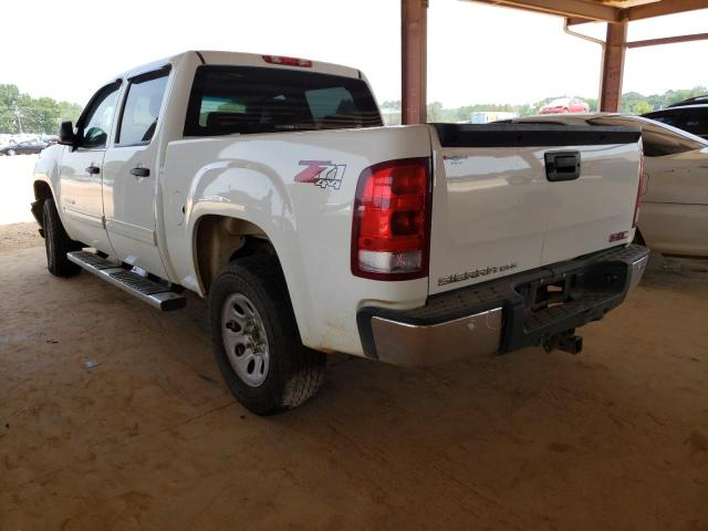 3GTP2VE79DG351292 - 2013 GMC SIERRA K1500 SLE WHITE photo 3