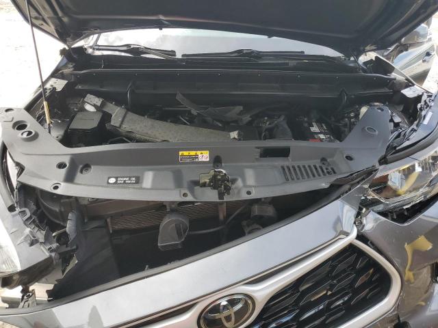 5TDGZRAH1LS006002 - 2020 TOYOTA HIGHLANDER XLE GRAY photo 12