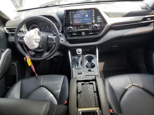 5TDGZRAH1LS006002 - 2020 TOYOTA HIGHLANDER XLE GRAY photo 8