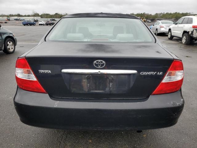 4T1BE32K73U123961 - 2003 TOYOTA CAMRY LE BLACK photo 6