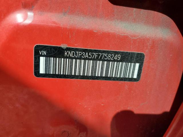 KNDJP3A57F7758249 - 2015 KIA SOUL + RED photo 12